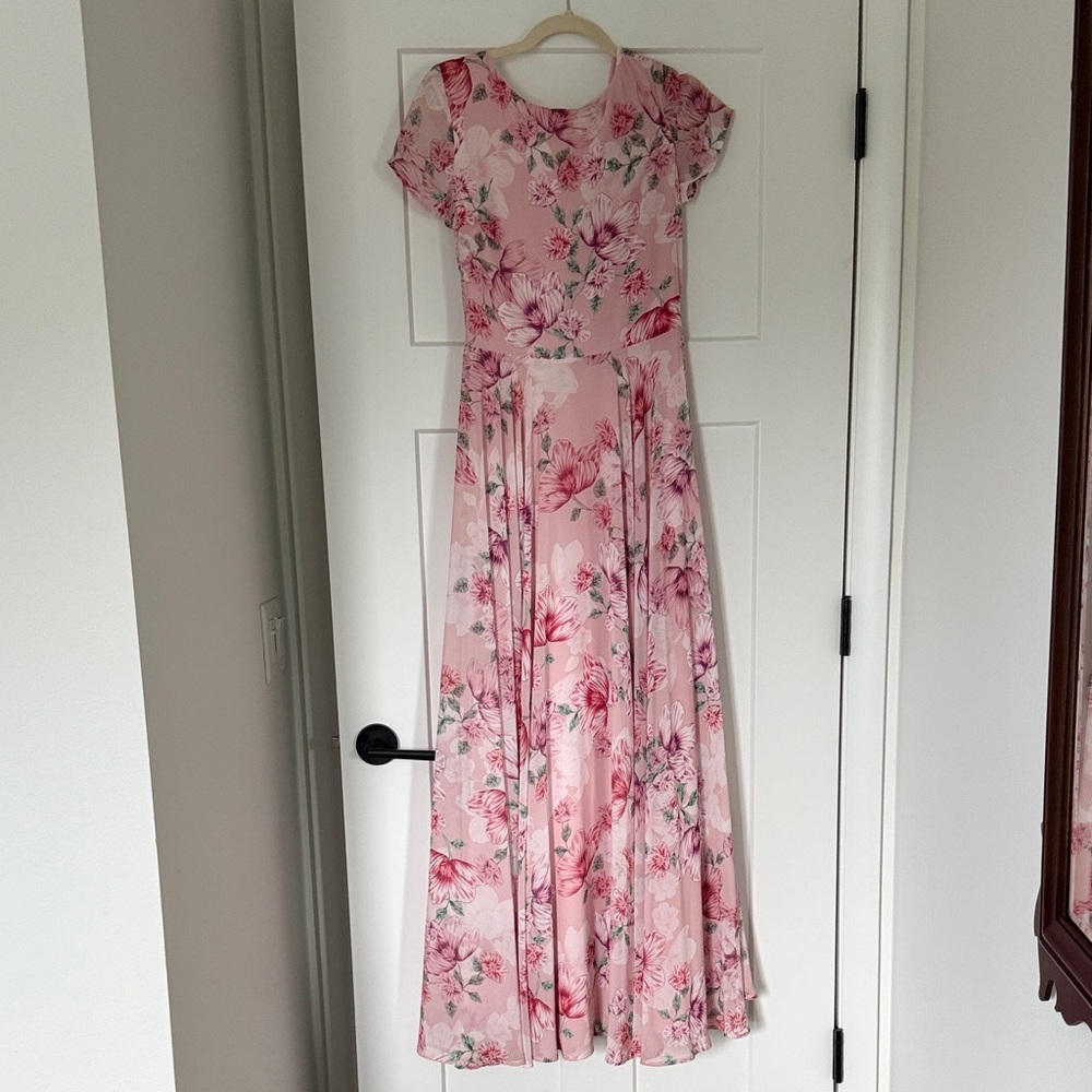 Yumi Kim Pink Floral Maxi Dress